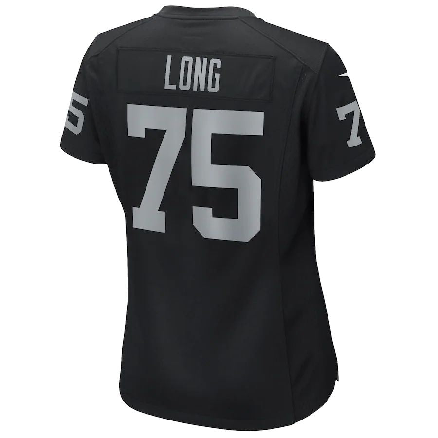 L.Raiders #75 Howie Long Black Game Retired Player Jersey Stitched American Football Jerseys