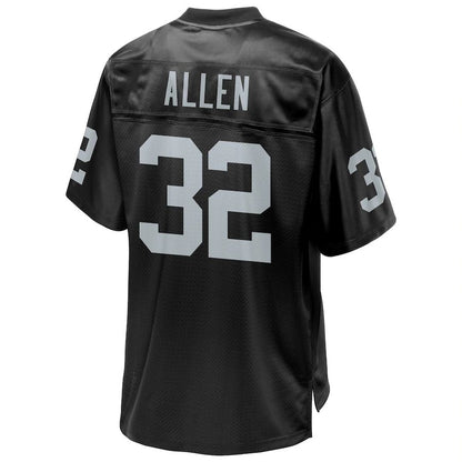 L.Raiders #32 Marcus Allen Pro Line Black Retired Team Player Jersey Stitched American Football Jerseys