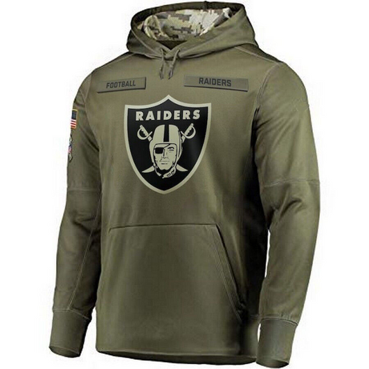 LV.Raiders 2024 Salute To Service Club Pullover Hoodie Cheap sale Birthday and Christmas gifts Stitched American Football Jerseys