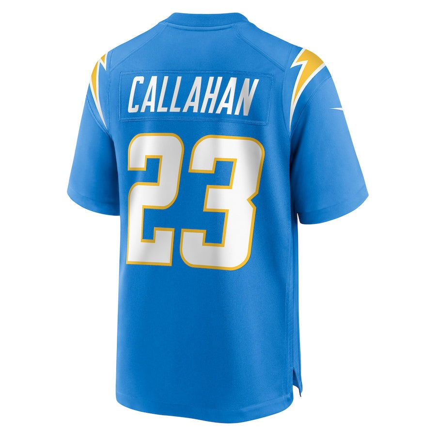 LA.Chargers #23 Bryce Callahan Powder Blue Game Jersey Stitched American Football Jerseys