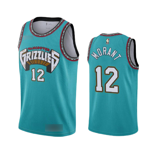 Memphis Grizzlies Teal Throwback Team Jersey