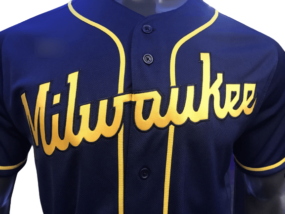 Milwaukee Brewers Navy Alternate Team Jersey