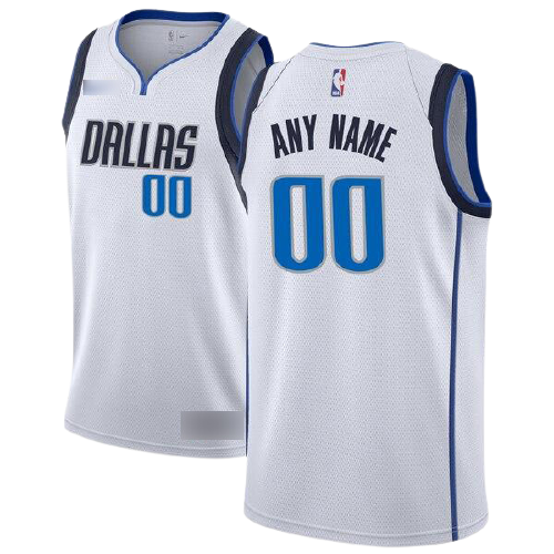 Dallas Mavericks White Team Jersey