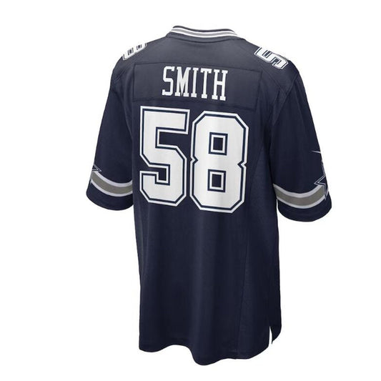 Dallas Cowboys #58 Mazi Smith 2023 Draft First Round Pick Game Jersey - Navy Stitched American Football Jerseys