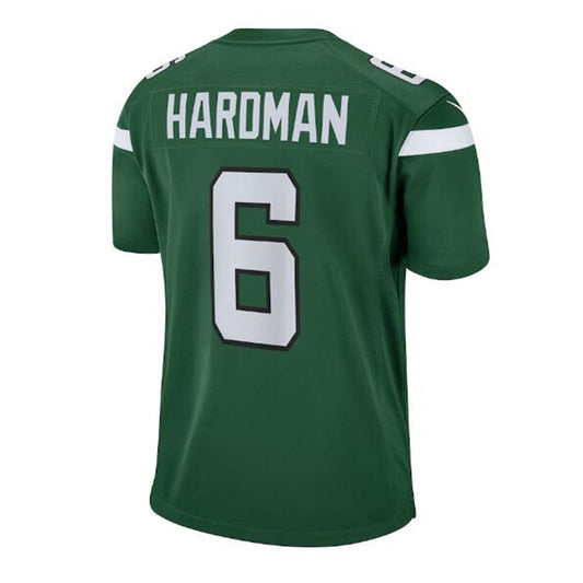 New York Jets #6 Mecole Hardman  Retired Player Game Jersey - Gotham Green Stitched American Football Jerseys