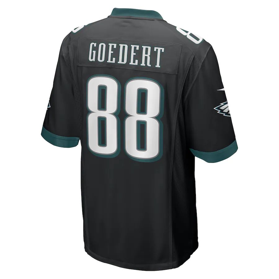 Philadelphia Eagles #88 Dallas Goedert Black Game Jersey Stitched American Football Jerseys