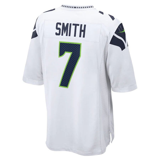 New York Jets #7 Geno Smith White Game Player Jersey Stitched American Football Jerseys