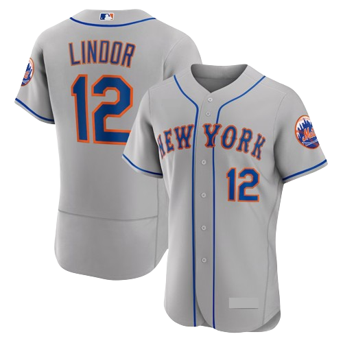 New York Mets Gray Road Team Jersey