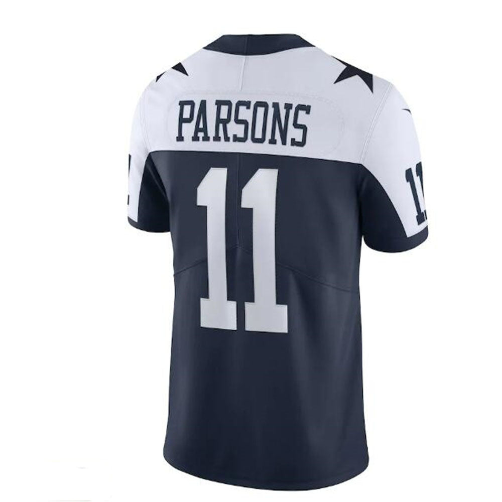 Dallas Cowboys #11 Micah Parsons Alternate Vapor Limited Jersey - Navy Stitched American Football Jerseys