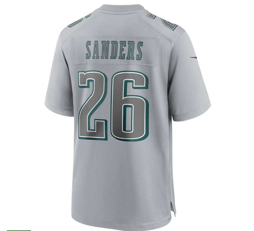 Philadelphia Eagles #26 Miles Sanders Silver Inverted Legend Jersey Stitched American Football Jerseys