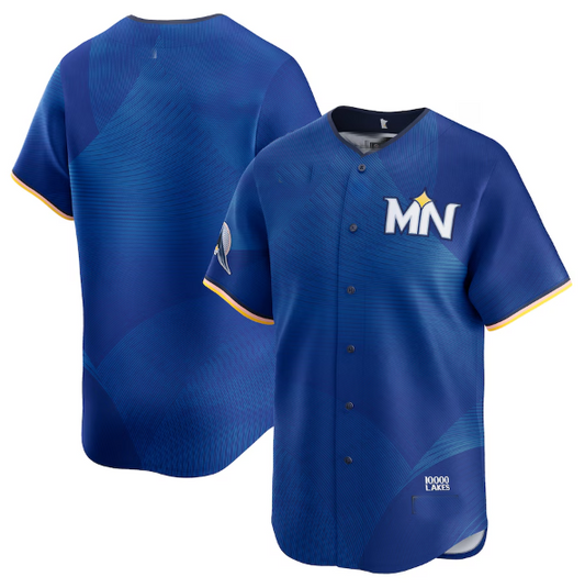 Minnesota Twins Royal 2024 City Connect Limited Blank Baseball Jersey