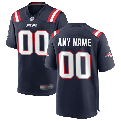 New England Patriots Home Navy Team Jersey