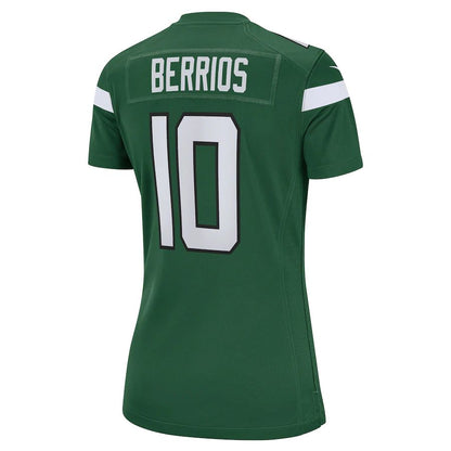 New York Jets #10 Braxton Berrios Gotham Green Game Jersey Stitched American Football Jerseys