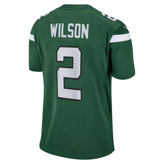 New York Jets #2 Zach Wilson Gotham Green Game Jersey Stitched American Football Jerseys