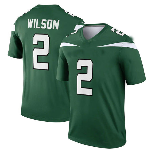 New York Jets #2 Zach Wilson Gotham Green Legend Jersey Stitched American Football Jerseys