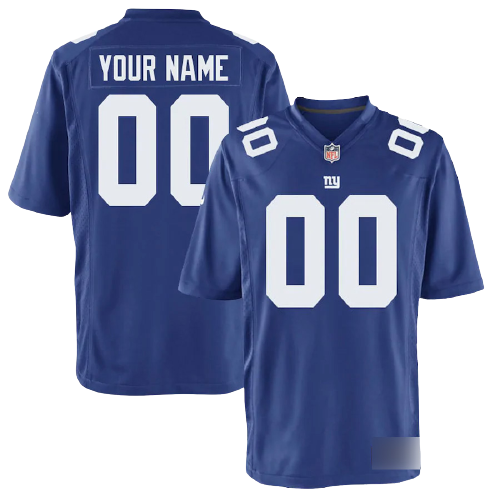 New York Giants Home Royal Blue Jersey