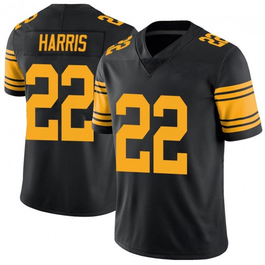 Pittsburgh Steelers #22 Najee Harris Personalize Football Jerseys Black Stitched