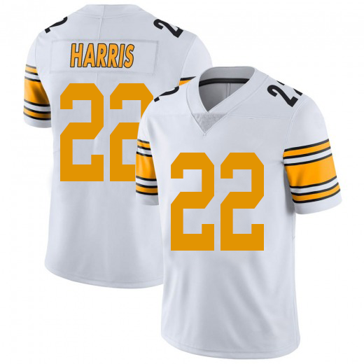 Pittsburgh Steelers #22 Najee Harris Personalize Football Jerseys White Jerseys