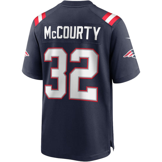 New England Patriots #32 Devin McCourty Navy Game Jersey Stitched American Football Jerseys