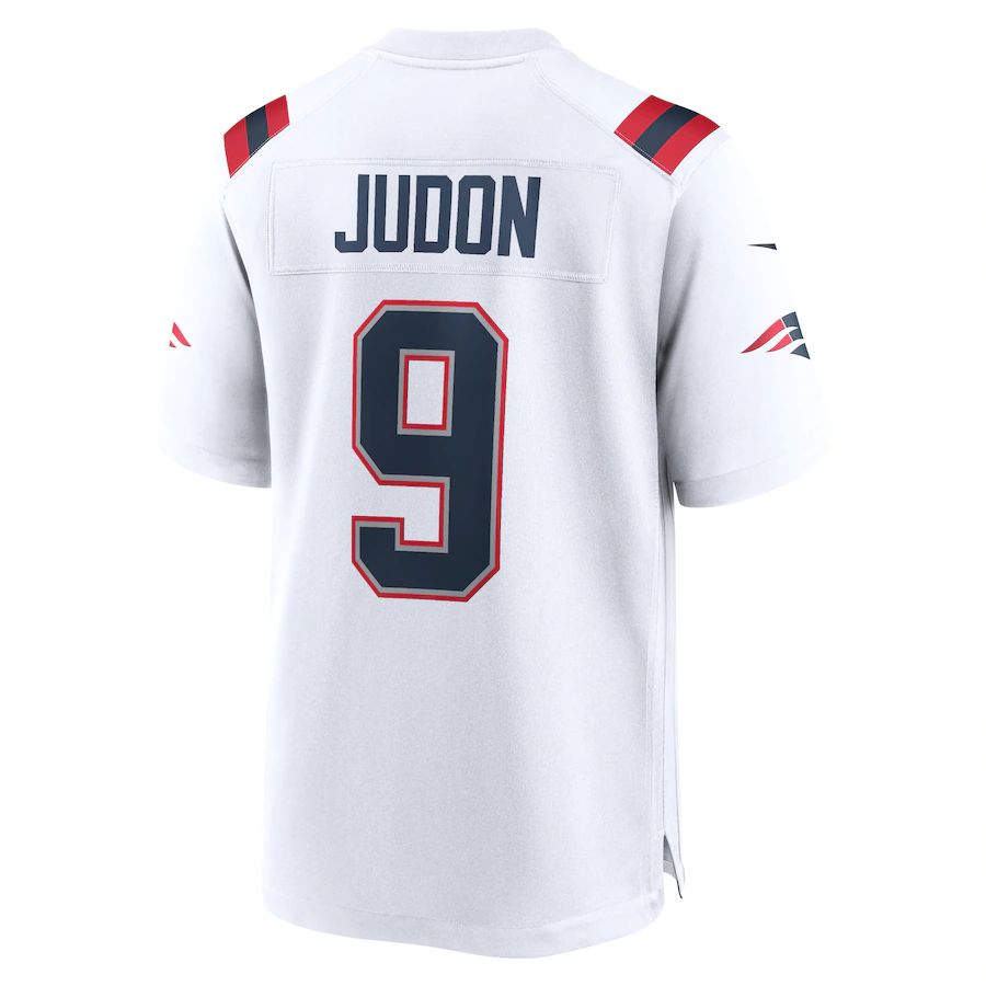 New England Patriots #9 Matthew Judon White Game Jersey Stitched American Football Jerseys