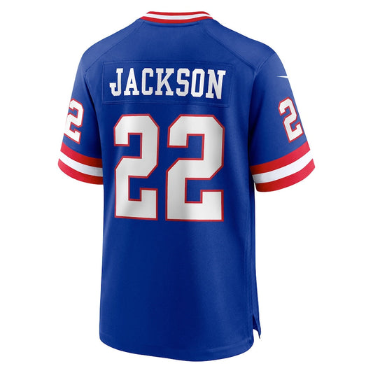 NY.Giants #22 Adoree' Jackson Royal Classic Player Game Jersey Stitched American Football Jerseys