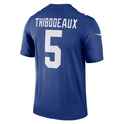 NY.Giants #5 Kayvon Thibodeaux Royal Legend Jersey Stitched American Football Jerseys