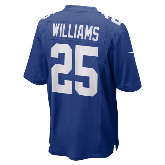 NY.Giants #25 Rodarius Williams Royal Game Player Jersey Stitched American Football Jerseys