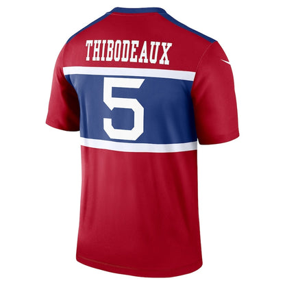 NY.Giants #5 Kayvon Thibodeaux Alternate Legend Player Jersey - Century Red American Football Jerseys