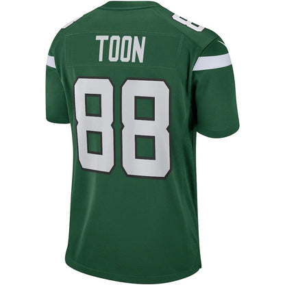 New York Jets #88 Al Toon Gotham Green Game Retired Player Jersey Stitched American Football Jerseys