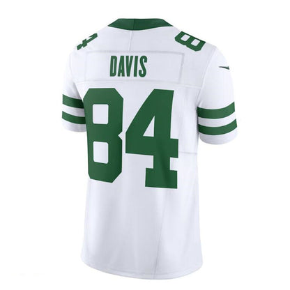 New York Jets #84 Corey Davis White Legacy Vapor F.U.S.E. Limited Jersey Stitched American Football Jerseys