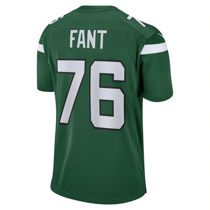 New York Jets #76 George Fant Gotham Green Game Jersey Stitched American Football Jerseys