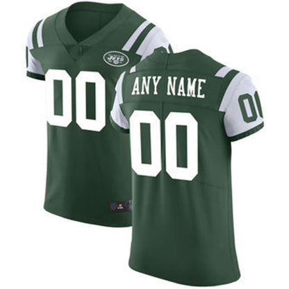 Custom New York Jets Green Vapor Untouchable Custom Elite Jersey American Stitched Jersey Football Jerseys