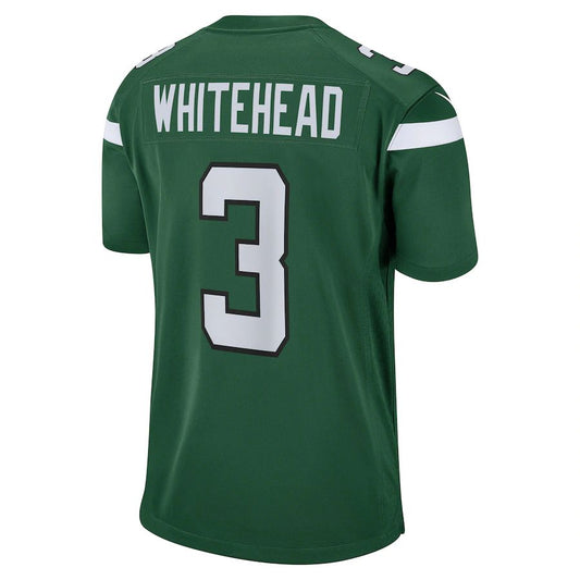 New York Jets #3 Jordan Whitehead Gotham Green Game Player Jersey Stitched American Football Jerseys