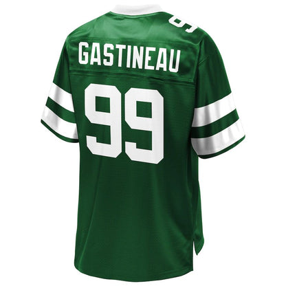 New York Jets #99 Mark Gastineau Pro Line Green Retired Player Jersey Stitched American Football Jerseys