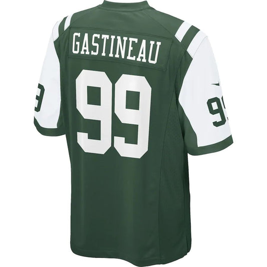 New York Jets #99 Mark Gastineau Green Retired Player Game Jersey Stitched American Football Jerseys