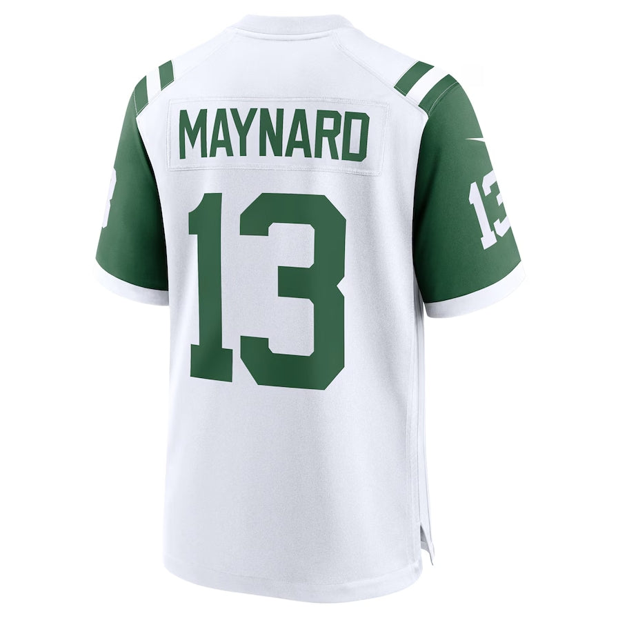 New York Jets #13 Don Maynard Classic Alternate Retired Player Game Jersey - White. American Football Jerseys