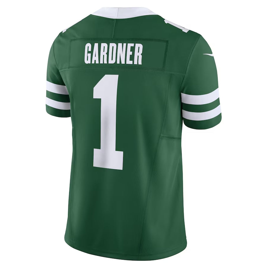 New York Jets #1 Ahmad Sauce Gardner Vapor F.U.S.E. Limited Jersey - Legacy Green American Football Jersey