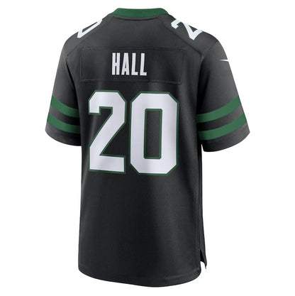 New York Jets #20 Breece Hall Alternate Game Jersey - Legacy Black American Football Jerseys