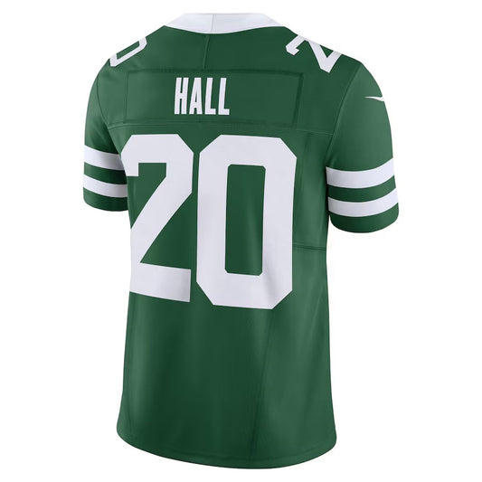 New York Jets #20 Breece Hall Vapor F.U.S.E. Limited Jersey - Legacy Green American Football Jerseys