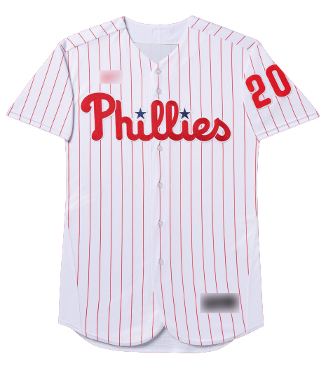 Philadelphia Phillies White/Red Home Team Jersey