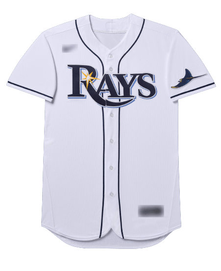 Tampa Bay Rays White Home Team Jersey