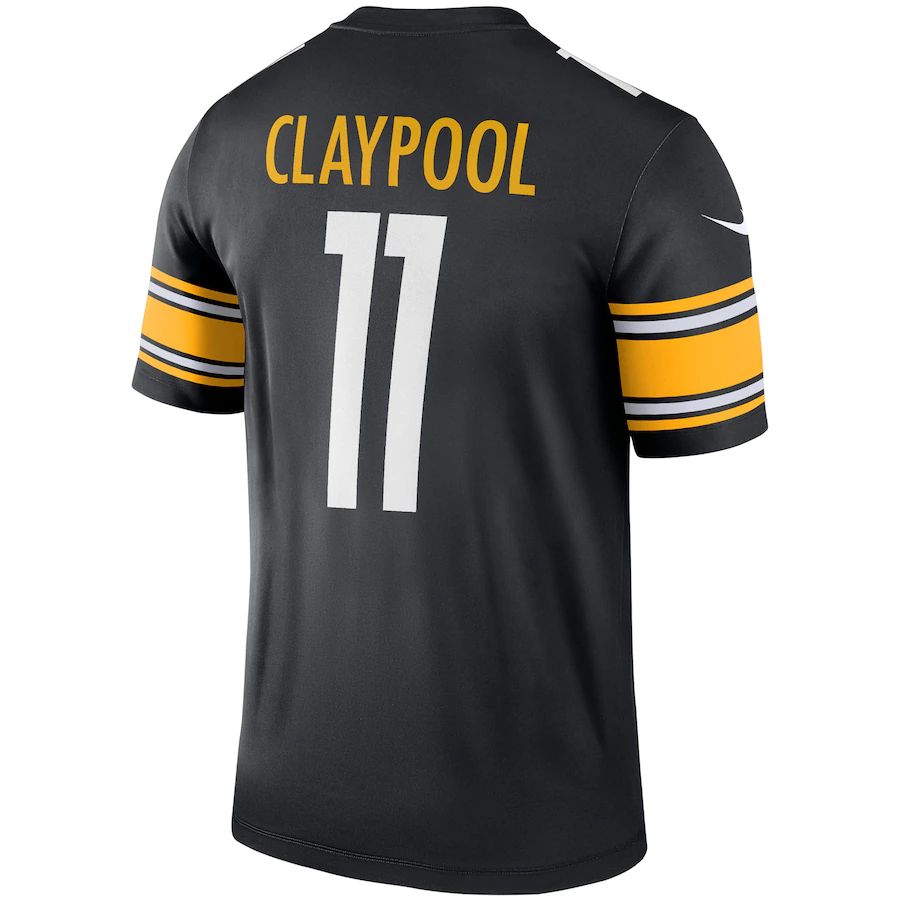 Pittsburgh Steelers #11 Chase Claypool Black Legend Jersey Stitched American Football Jerseys