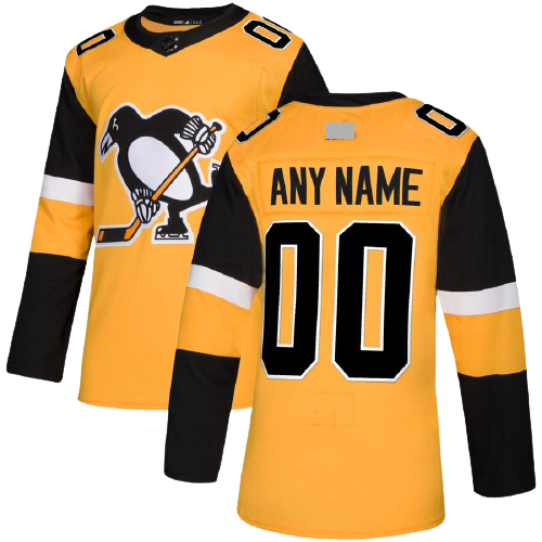 Pittsburgh Penguins Gold Alternate Team Jersey