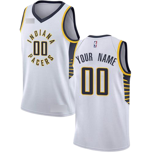 Indiana Pacers White Team Jersey