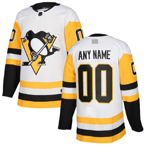 Pittsburgh Penguins Away White Team Jersey