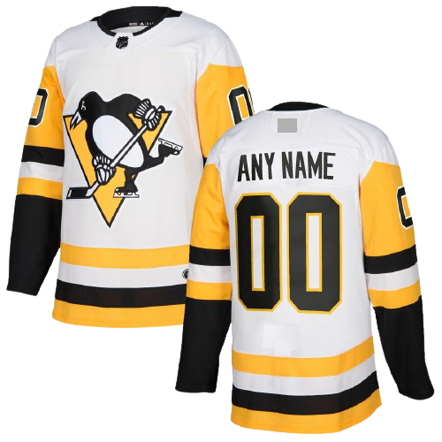 Pittsburgh Penguins Away White Team Jersey