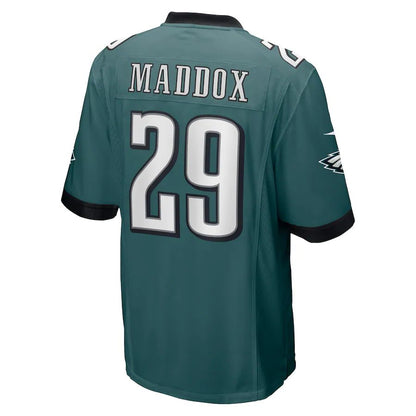 Philadelphia Eagles #29 Avonte Maddox Midnight Green Game Jersey Stitched American Football Jerseys