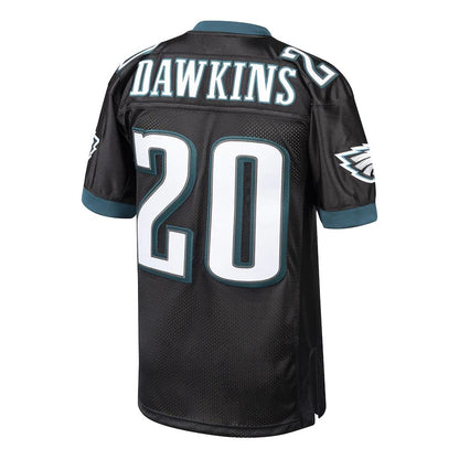 Philadelphia Eagles #20 Brian Dawkins Mitchell & Ness Black 2003 Authentic Throwback Retired Player Jersey Stitched American Football Jerseys