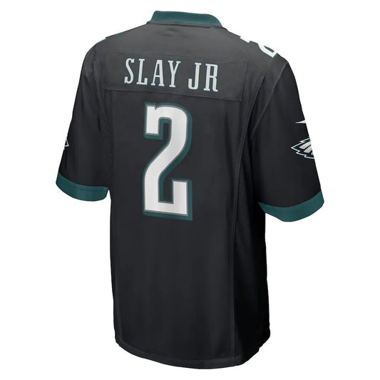 Philadelphia Eagles #2 Darius Slay Jr. Black Alternate Game Player Jersey Stitched American Football Jerseys