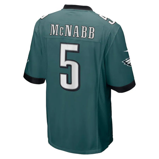 Philadelphia Eagles #5 Donovan McNabb Midnight Green Retired Player Jersey Stitched American Football Jerseys